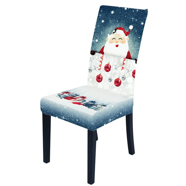 Details about   Universal Dining Chair Covers Seat Slipcover Party Christmas Festive Home Hotels
